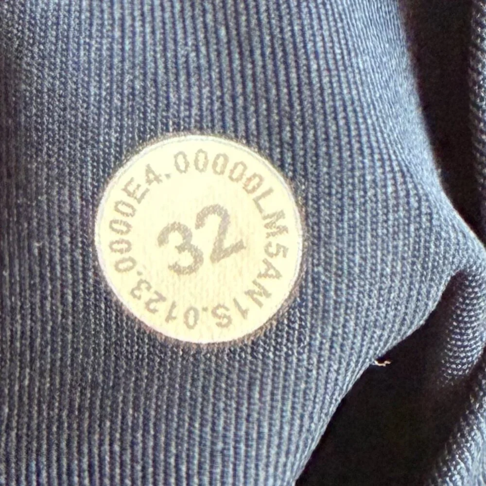 Lululemon ABC Slim-Fit 5 Pocket Pant Warpstreme Men's Navy M5AN1S - Picture 3 of 4